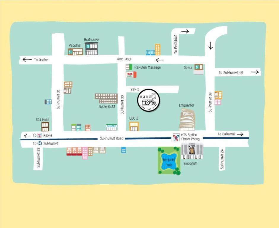 Nandha Hotel Bangkok Eksteriør bilde